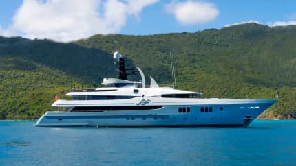 196ft Abeking & Rasmussen yacht SCOTT FREE — exterior