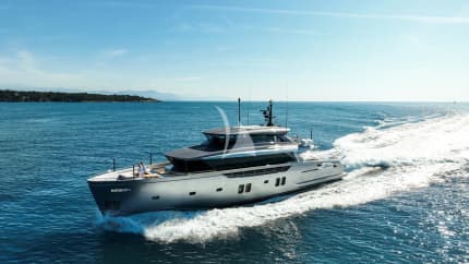 112ft Sanlorenzo yacht SENSA — exterior