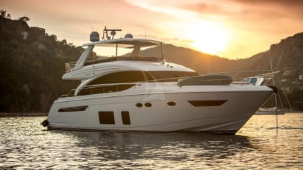 70ft Princess yacht SHAWLIFE — exterior