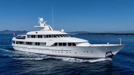 138ft AMELS yacht SHEERGOLD u2014 exterior