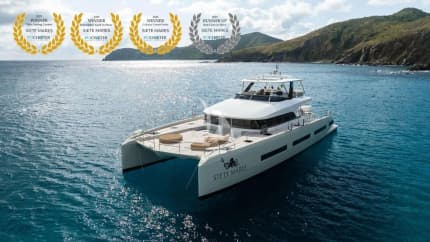 78ft Lagoon yacht SIETE MARES — exterior