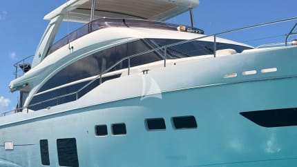 75ft Princess yacht SORANA — exterior