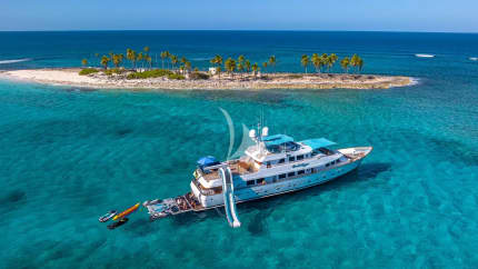 130ft Christensen yacht SWEET ESCAPE — exterior
