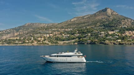95ft Mondomarine yacht TALILA — exterior