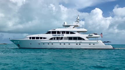 145ft Westship yacht TANZANITE — exterior