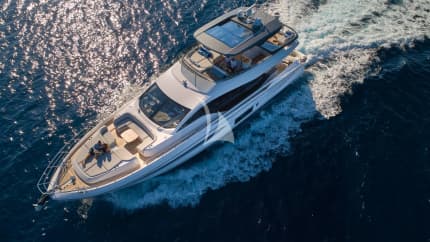78ft Azimut yacht VIVA — exterior