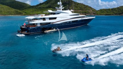 248ft Oceanco yacht WHEELS — exterior