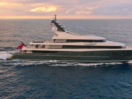 PHOENIX 2 296ft Lurssen completed superyacht - profile view