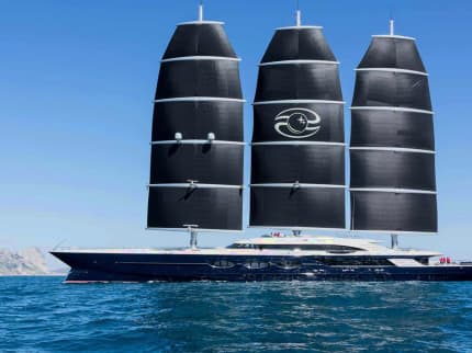 Oceanco BLACK PEARL built by Moran Yacht & Ship