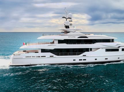PETRATARA 153ft Admiral sold superyacht - profile view