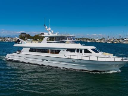 PHANTOM 92ft Tarrab sold superyacht - profile view