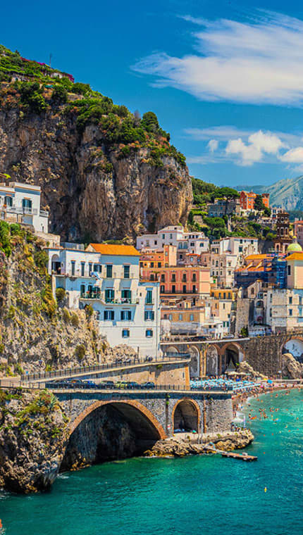 Western Mediterranean coastal skyline - luxury yacht charter