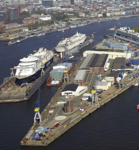 Blohm Voss shipyard