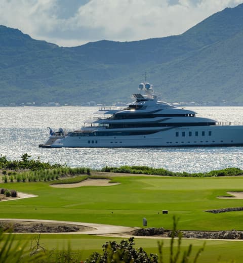 Luxury yacht charter destinations - seascape