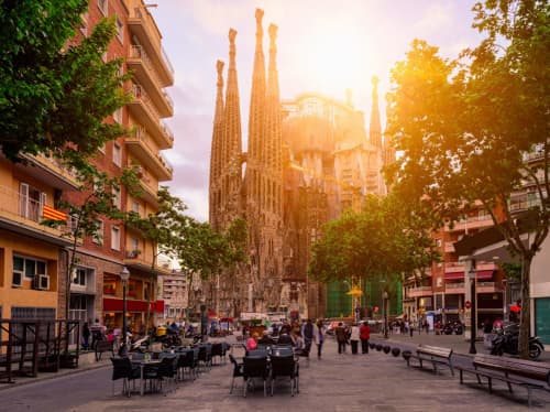 Spain landscape - luxury yacht charter
