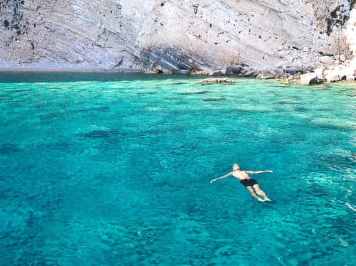 Greece beach - luxury yacht charter