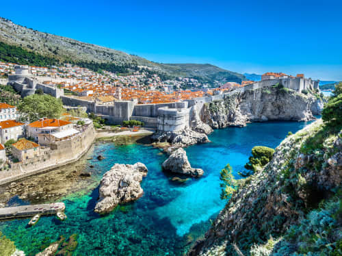 Eastern Mediterranean coastal skyline - luxury yacht charter