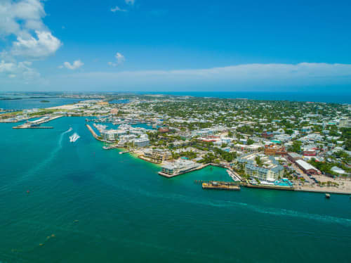 North America coastal skyline - luxury yacht charter