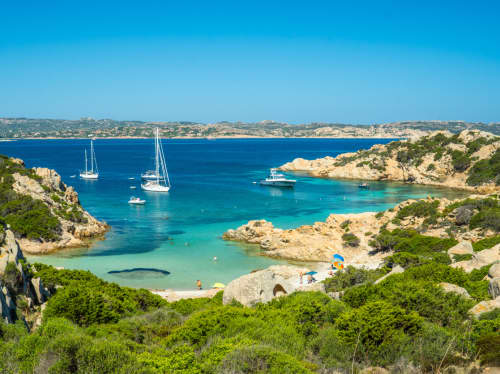 Sardinia beach - luxury yacht charter