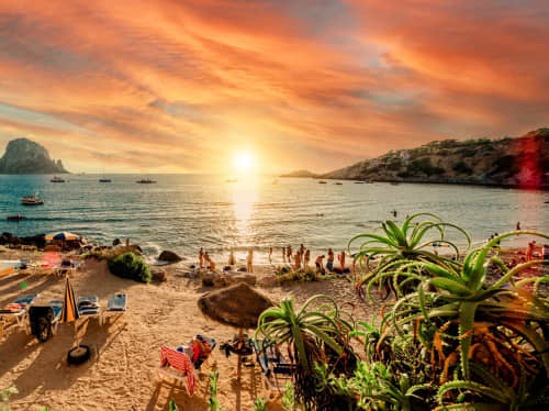 The Balearics beach - luxury yacht charter