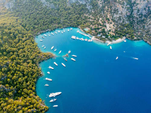 Turkey harbor marina - luxury yacht charter