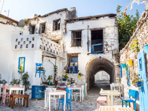 Turkey coastal landmark - luxury yacht charter