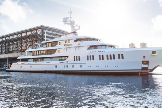 AURORA – 242′ (74m) Lurssen Launched