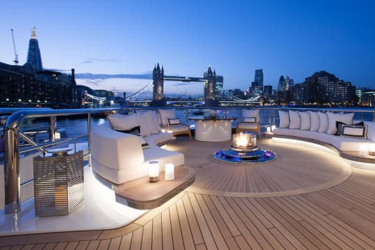 WHISPER 312ft Lurssen luxury superyacht - sundeck