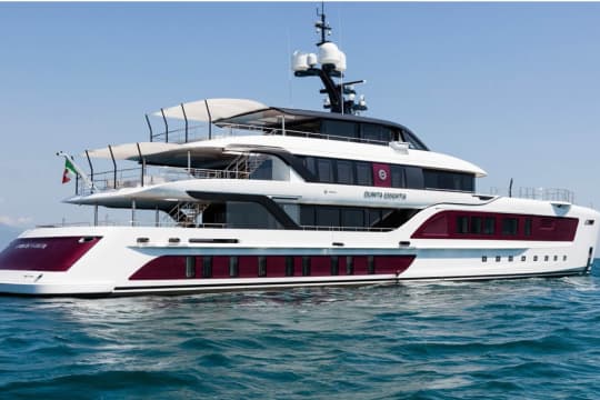 The First Admiral 55m QUINTA ESSENTIA Launched
