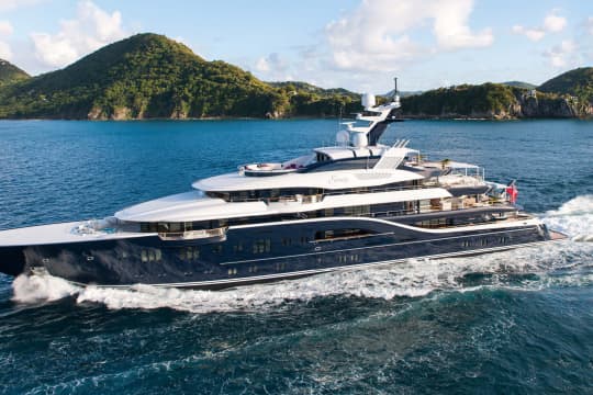 New Worldwide Charter CA: SOLANDGE – 279Ft (85m) Lurssen