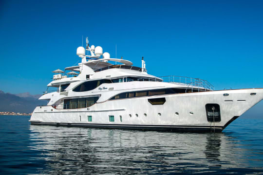 Charter bookings update: SOY AMOR – 137Ft (42m) Benetti