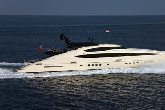 VANTAGE – 150 Ft. (45.7m) Palmer Johnson – At Anchor In Monaco