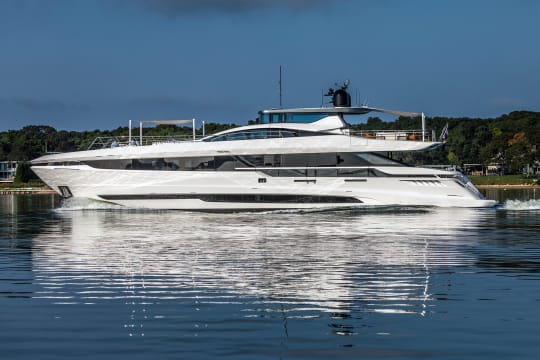 MYSTERE 109ft Mangusta luxury motor yacht - photo