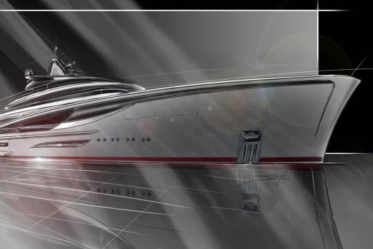 Luxury yacht construction Project MARANELLO CRN