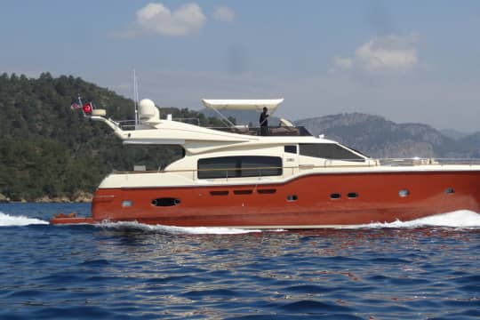 VICTORIA 69ft Ferretti Yachts luxury motor yacht - photo