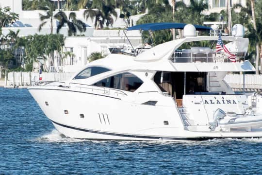 CA update: ALAINA – 82′ (25m) Sunseeker