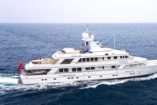 On Display At FLIBS AUDACIA – 159 Ft. (48.5m) Feadship