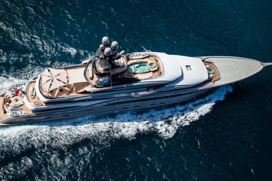 KISMET 312′ (95M) Lurssen – Sales CA Update