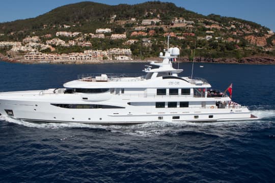 Location update: STEP ONE – 180 Ft. (55m) Amels