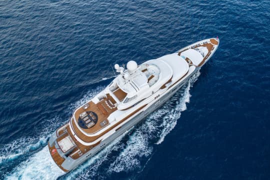 Sales CA Update: TV – 257′ (78m) Lurssen 2008