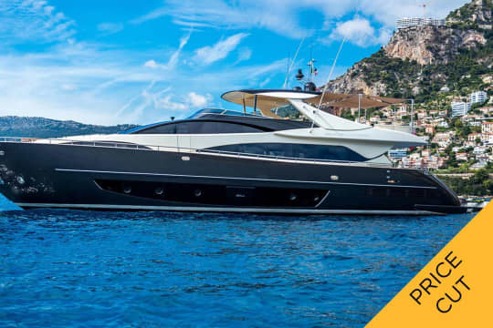 Luxury yacht RIVA 92 Eva Sofia for sale Price Reduced