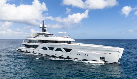 MEMORIES 197ft Amels luxury yacht charter - profile view