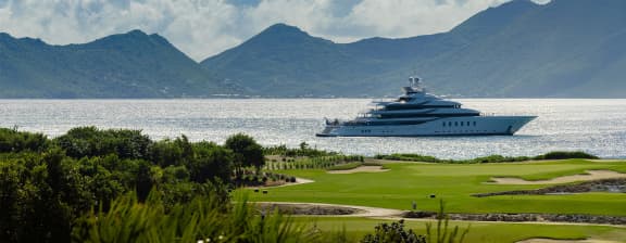Luxury yacht charter destinations - seascape