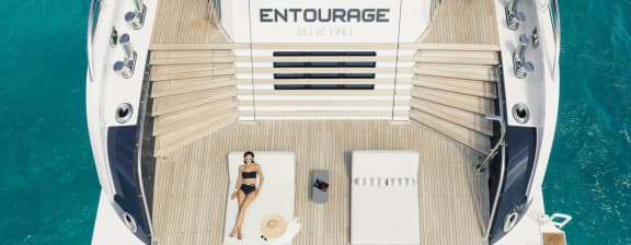 ENTOURAGE 197ft Amels luxury motor yacht - aft exterior view