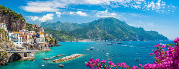 Western Mediterranean coastal skyline - luxury yacht charter