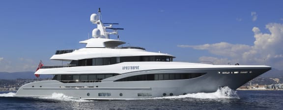 Moran Yacht & Ship launches 39.7m Hakvoort APOSTROPHE