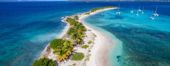 Island aerial view - Spring Travel Destinations You Won't Want to Miss