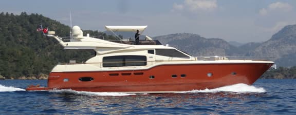 VICTORIA 69ft Ferretti Yachts luxury motor yacht - photo