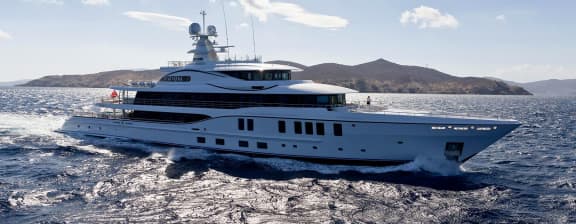 PLVS VLTRA 243ft Amels luxury superyacht - profile view