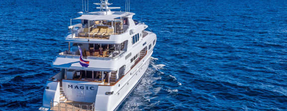 Now At Albany Marina, Bahamas: MAGIC - 130' (40m) Northern Marine